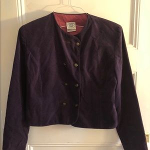 Laura Ashley purple blazer